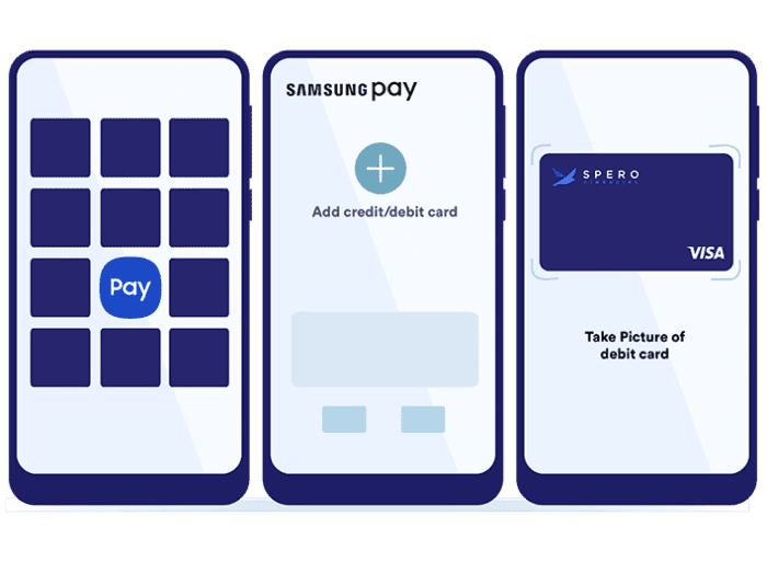 adding debit card to samsung pay