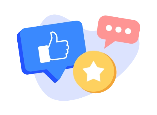 New chat and message center